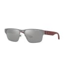 Armani Exchange  0AX2046S Red/Grey Mate Polarizado Grey Mirror Silver Polar