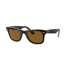 Ray-Ban Wayfarer Black On Transparent Brown (50) 0RB2140
