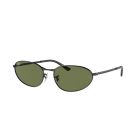Ray-Ban Black Dark Green (56) 0RB3734
