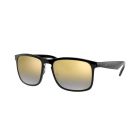 Ray-Ban  Black Blue Mir Gold Gradient Polar (58) 0RB4264