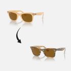 Ray-Ban Wayfarer Fotocromático Café (50) 0RB2140