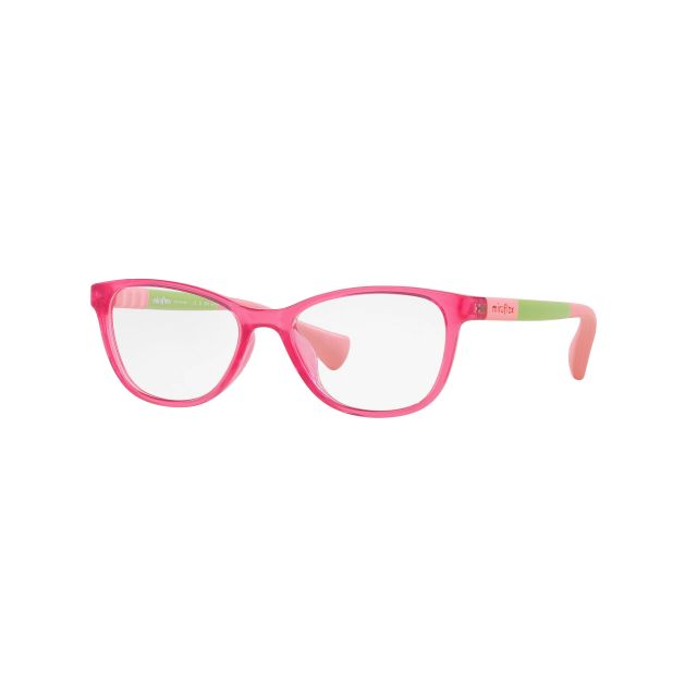 Lentes opticos Kids Miraflex Translucent Pink Green - 47