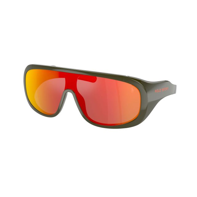 Polo Ralph Lauren Shiny Olive Orange Mirror Red (38) 0PH4215U