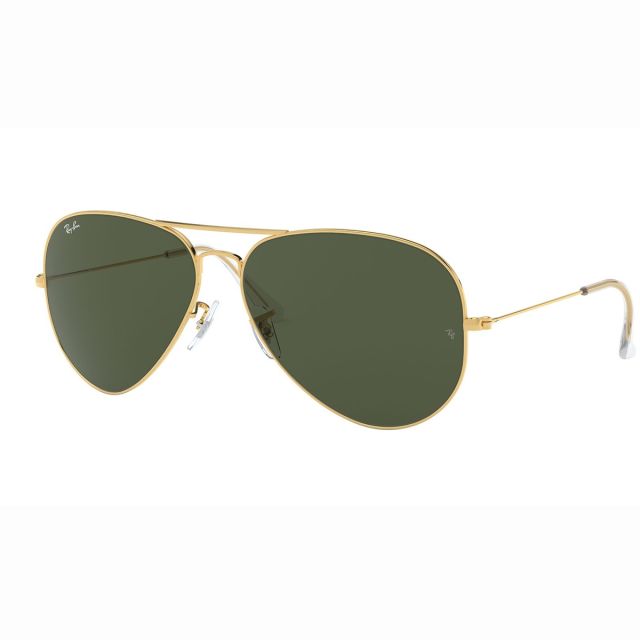  Ray Ban Aviador Clásico Dorado  con Lente Verde G-15