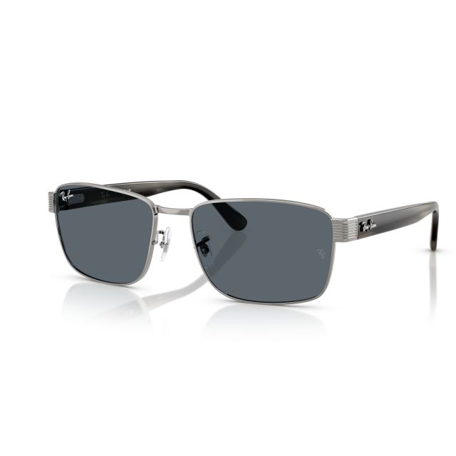 Ray-Ban  Havana Grey Blue (62) 0RB3750 Gunmetal