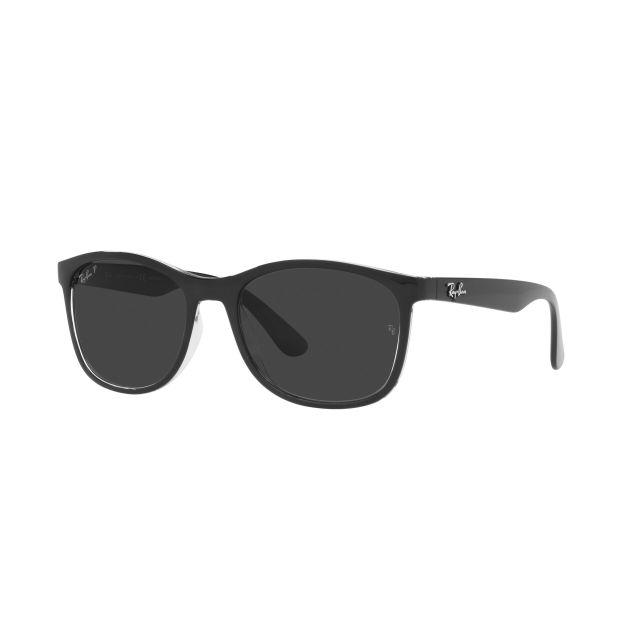 Ray Ban Negro on transparent polar black
