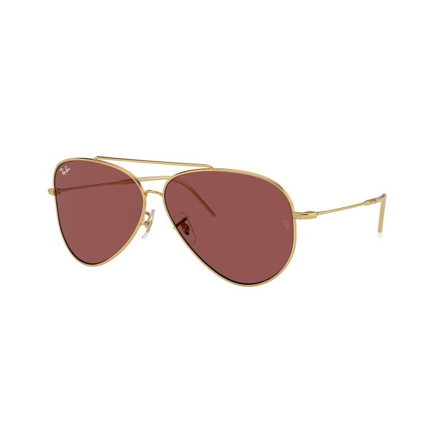 Ray-Ban Aviator Reverse Arista Dark Violet (62) 0RBR0101S
