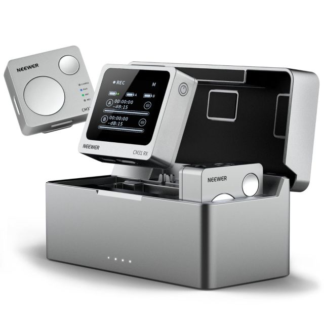 Micrófono de Solapa Inalámbrico NEEWER CM31 