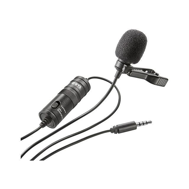 Micrófono para Celular de Solapa Boya BY-M1