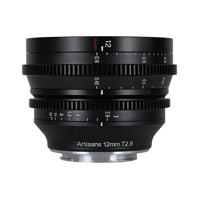 Lente de Cine 7Artisans T2.9 de 12mm