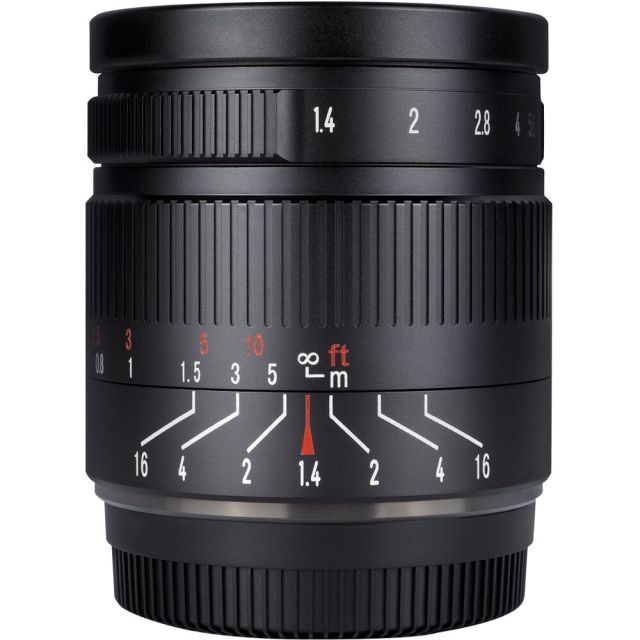 Lente 7Artisans 55mm f/1.4 Mark II