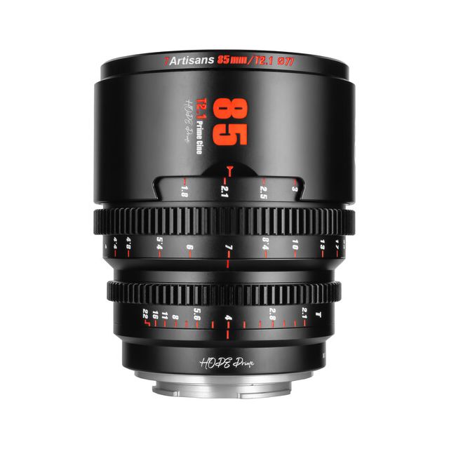 Lente de cine 7artisans Photoelectric 85mm T2.1 Hope S35 