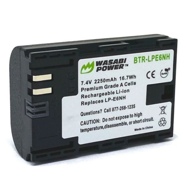 Batería Wasabi Power Canon LP-E6NH
