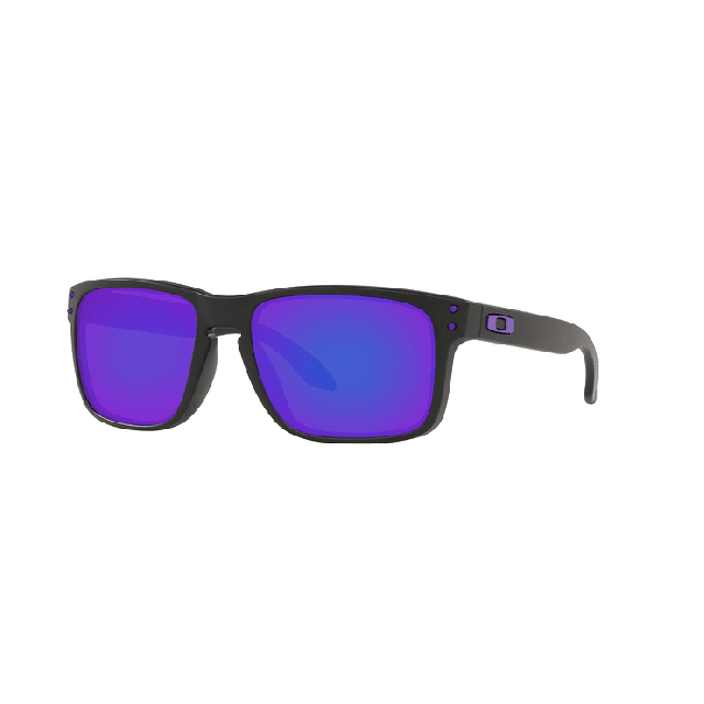 Lentes de Sol Oakley Holbrook Negro Mate Violet Iridium