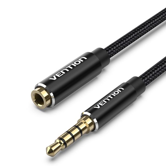 Cable de Audio 3.5mm macho a 3.5mm hembra Vention 