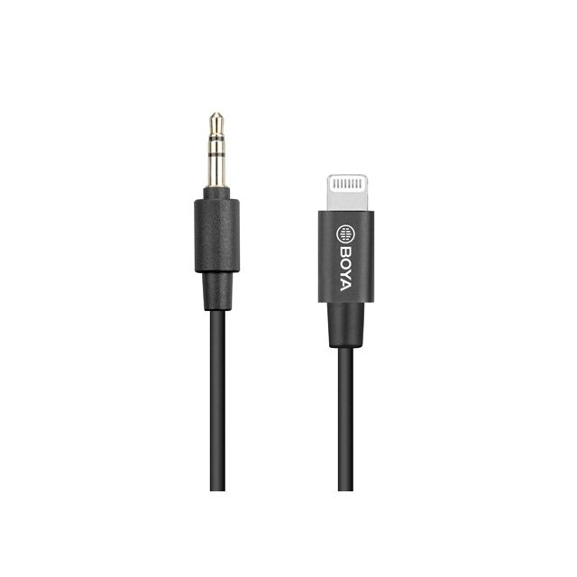 Adaptador de 3.5mm TRS a Lightning - Boya