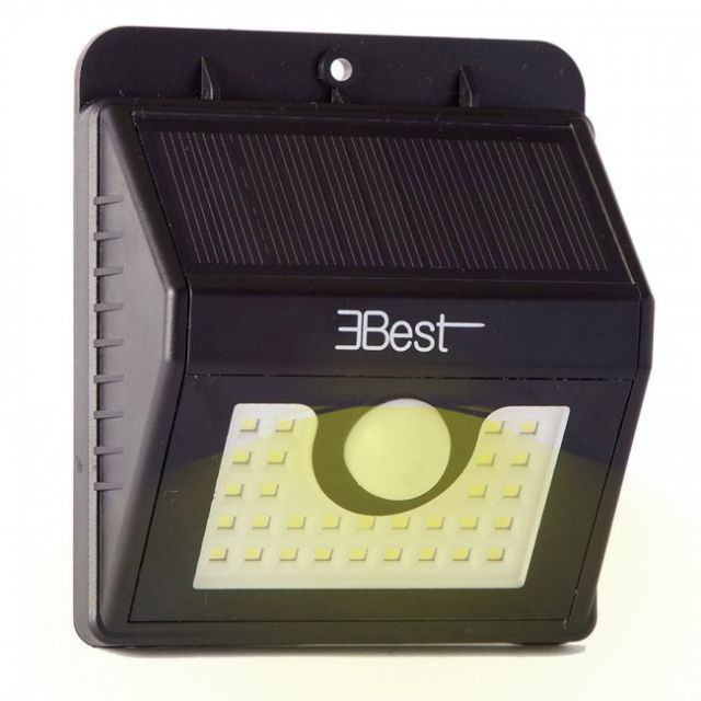 Luz Solar Led con Sensor de Movimiento y Luz Calida 350 lumenes