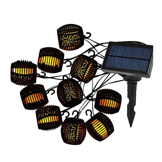 Guirnalda Solar Efecto Fuego Ebest  