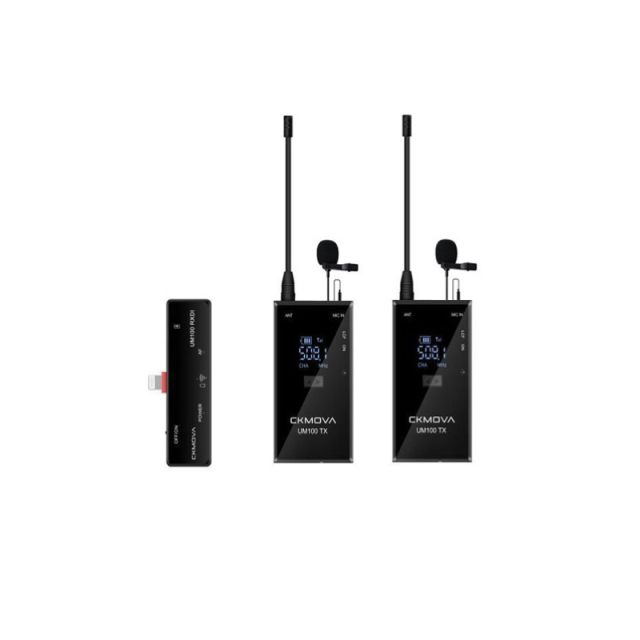 Sistema de Microfonos Inalambrico IOS UM100 Kit6 CKMOVA
